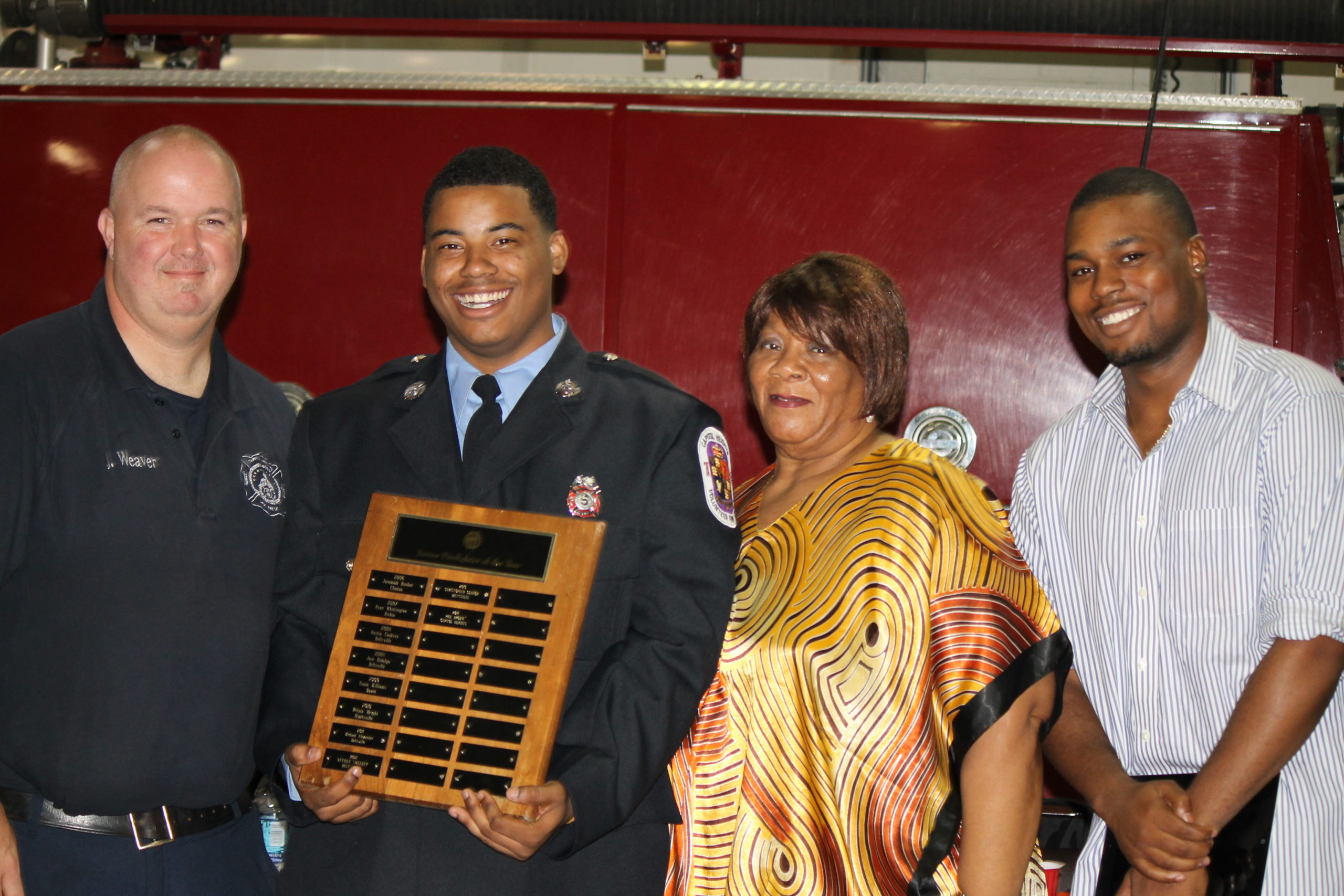 Phil Brown - Junior Firefighter of the Year