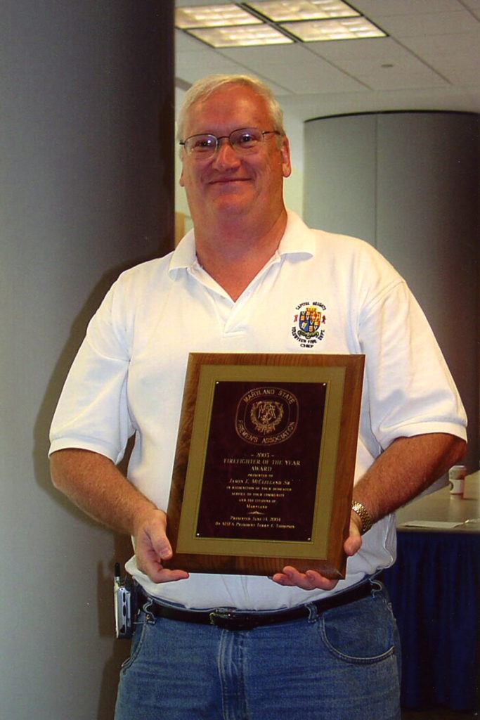 MSFA Convention 2004 - James McClelland Firefighter of the Year